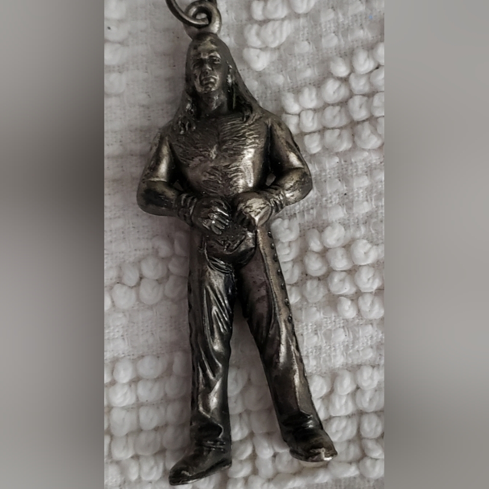 Die Cast Metal Shawn Michaels Wrestler Keychain 1998 - Picture 3 of 3